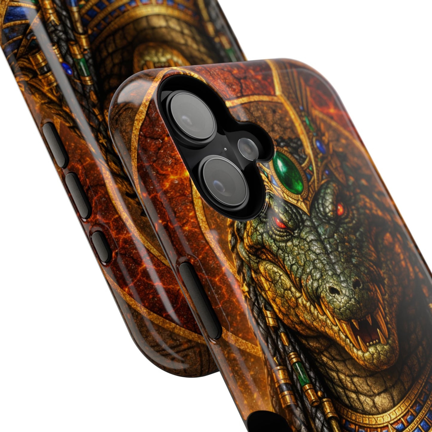 Sobek • Dominion • Egyptian Hieroglyphics™ Series • Apple iPhone 17 Pro • MagSafe® Tough Case