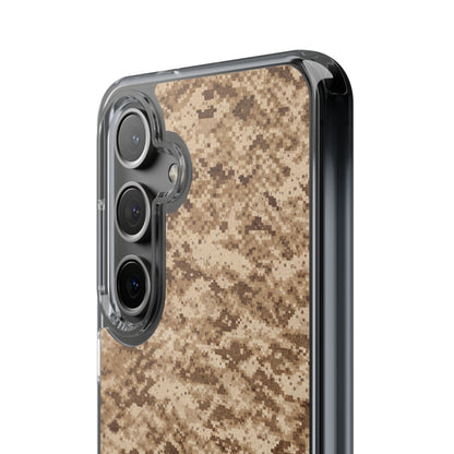 Desert Storm Camo • Samsung Galaxy S24 • Clear Case