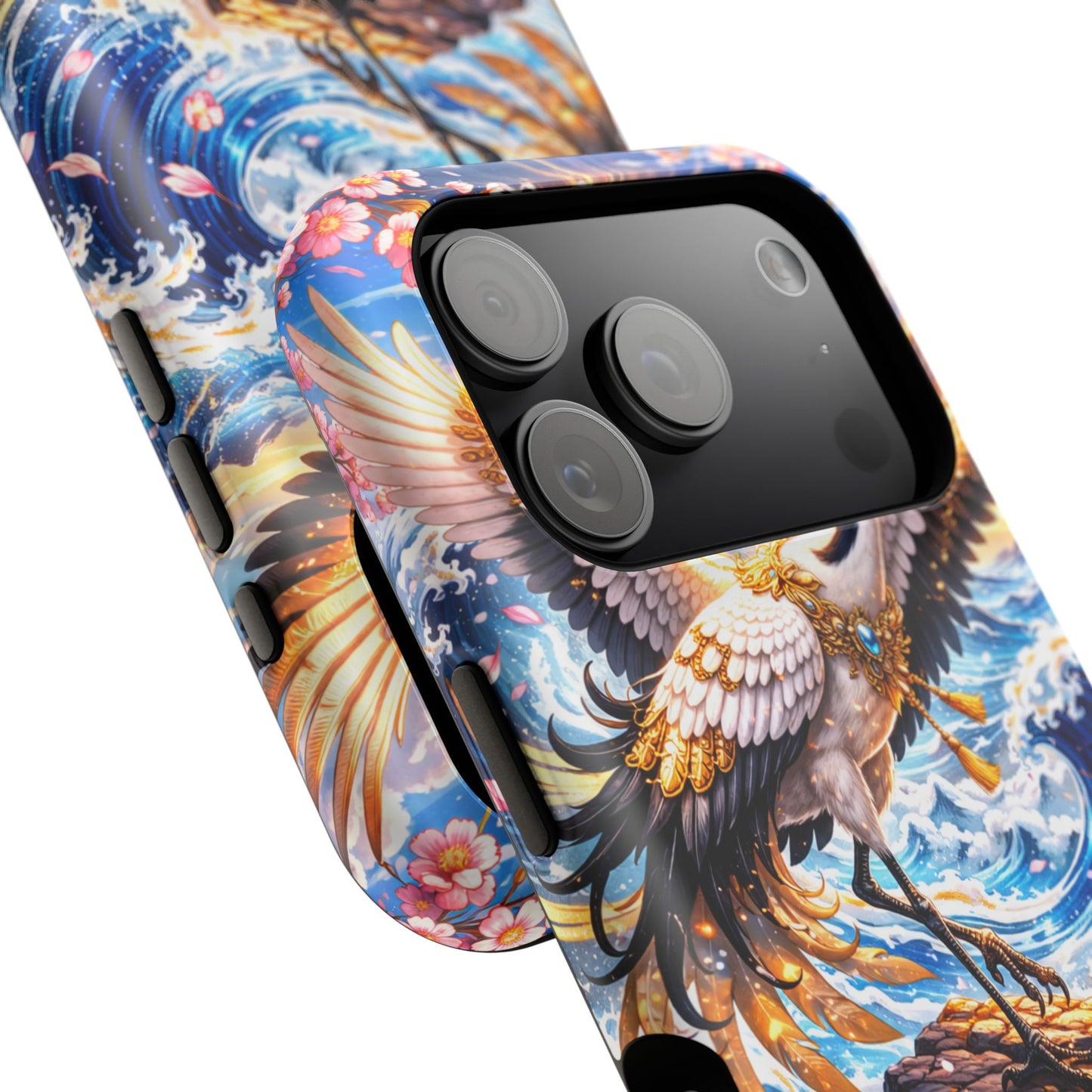 Radiant Ascent – Unbroken Honor • Obsidian Irezumi™ • Apple iPhone 17 Pro • MagSafe Tough Case