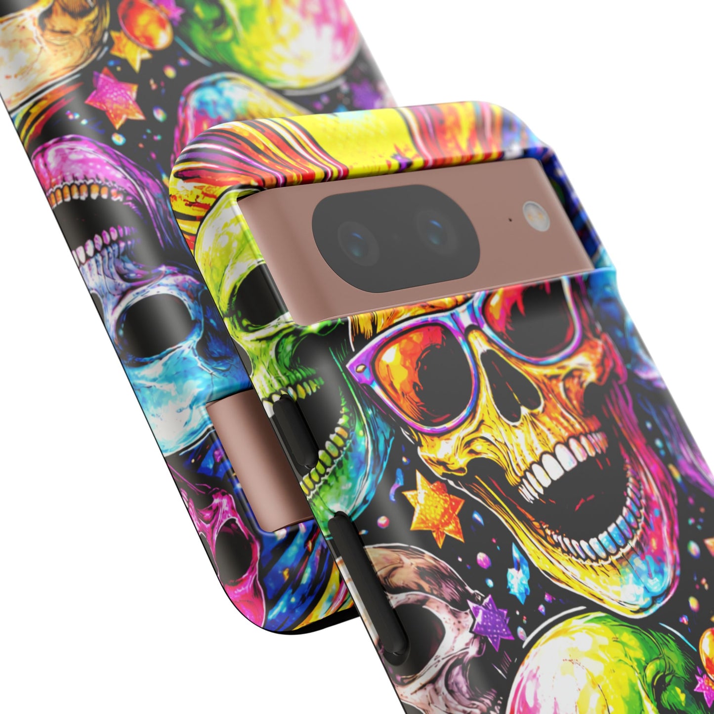 Chromatic Carnage • Google Pixel 8 • Tough Case • Wireless Friendly