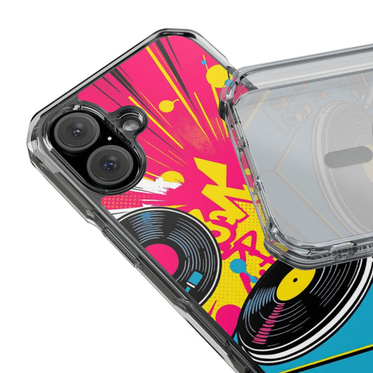Wave Pop • Apple iPhone 16 • MagSafe® Clear Case