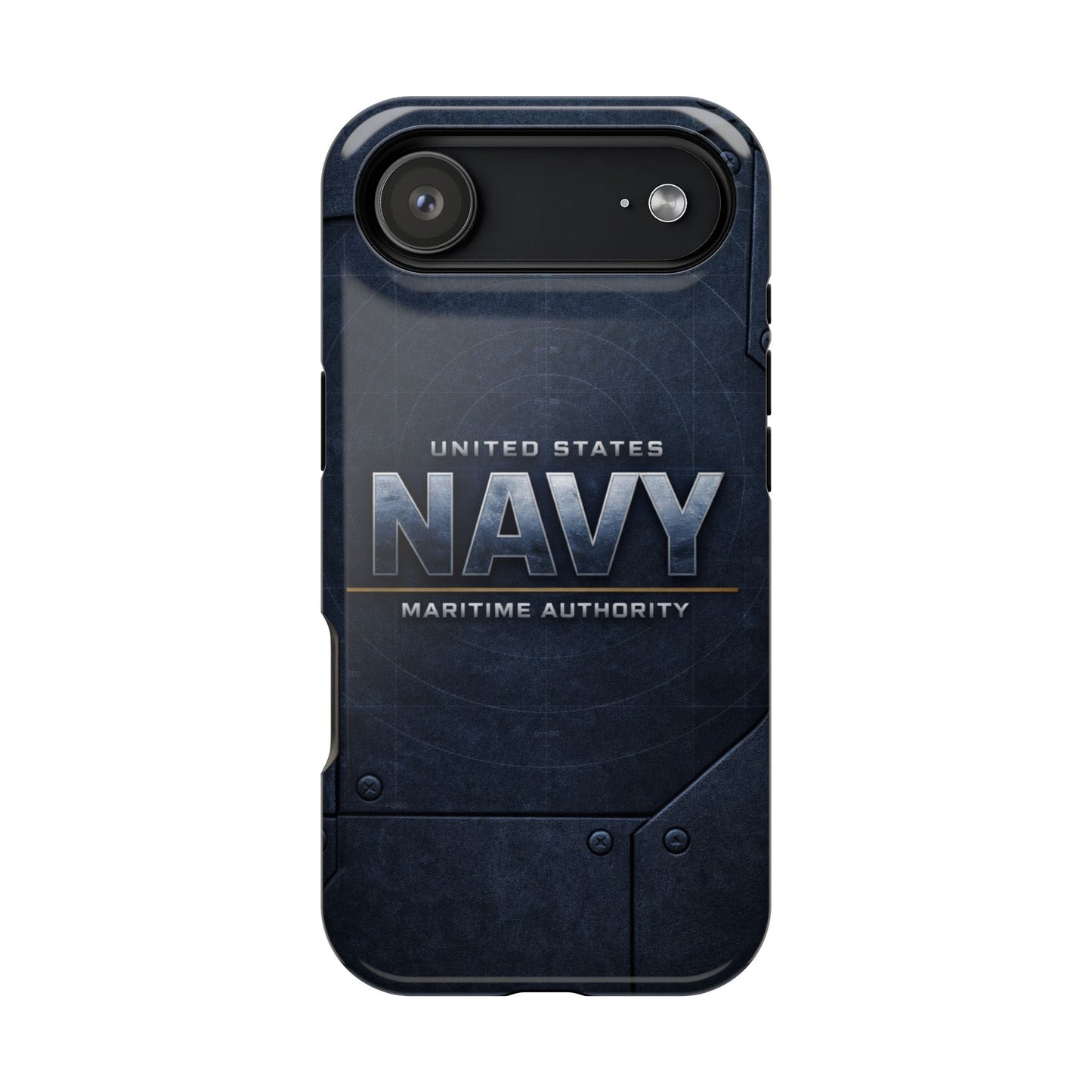Navy • Sentinel Series • Maritime Authority • Apple iPhone 17 Pro • MagSafe Tough Case