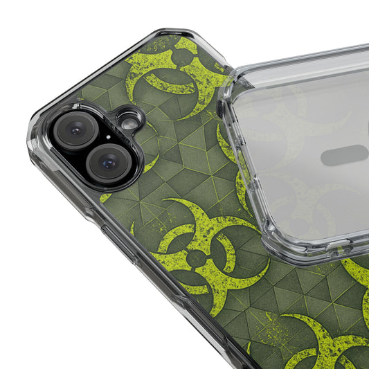 Hazmat Hybrid • Apple iPhone 16 • MagSafe® Clear Case