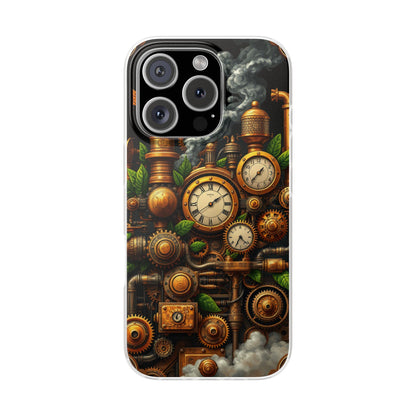 Steampunk Signal • Apple iPhone 16 • Flexi Clear Case
