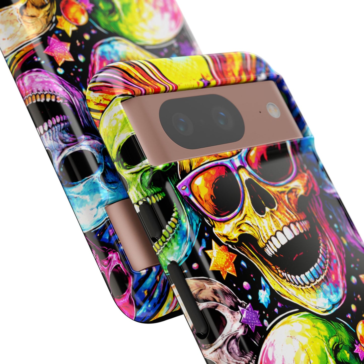 Chromatic Carnage • Google Pixel 8 • Tough Case • Wireless Friendly