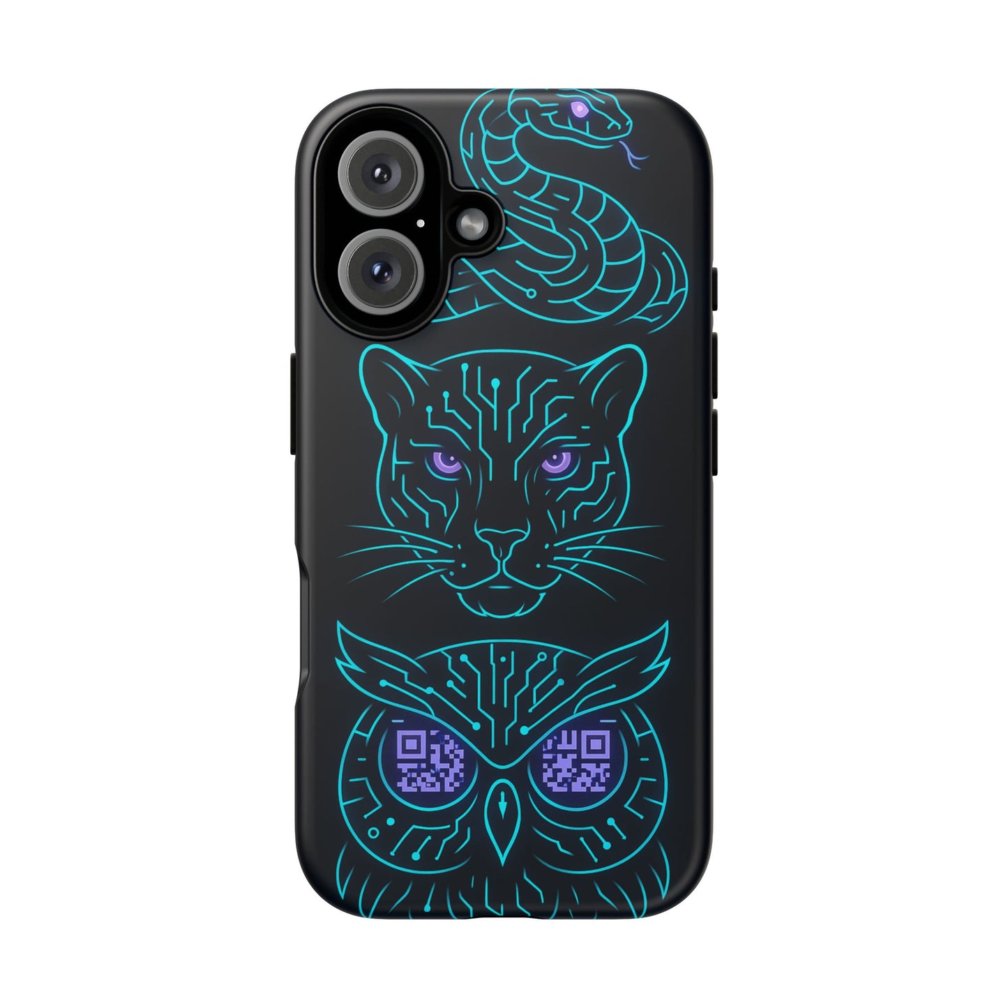 Mystic Midnight • Apple iPhone 16 • MagSafe® Magnetic Tough Case