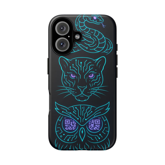 Mystic Midnight • Apple iPhone 16 • MagSafe® Magnetic Tough Case