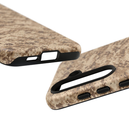 Desert Storm Camo • Samsung Galaxy S24 • Tough Case • Wireless Friendly