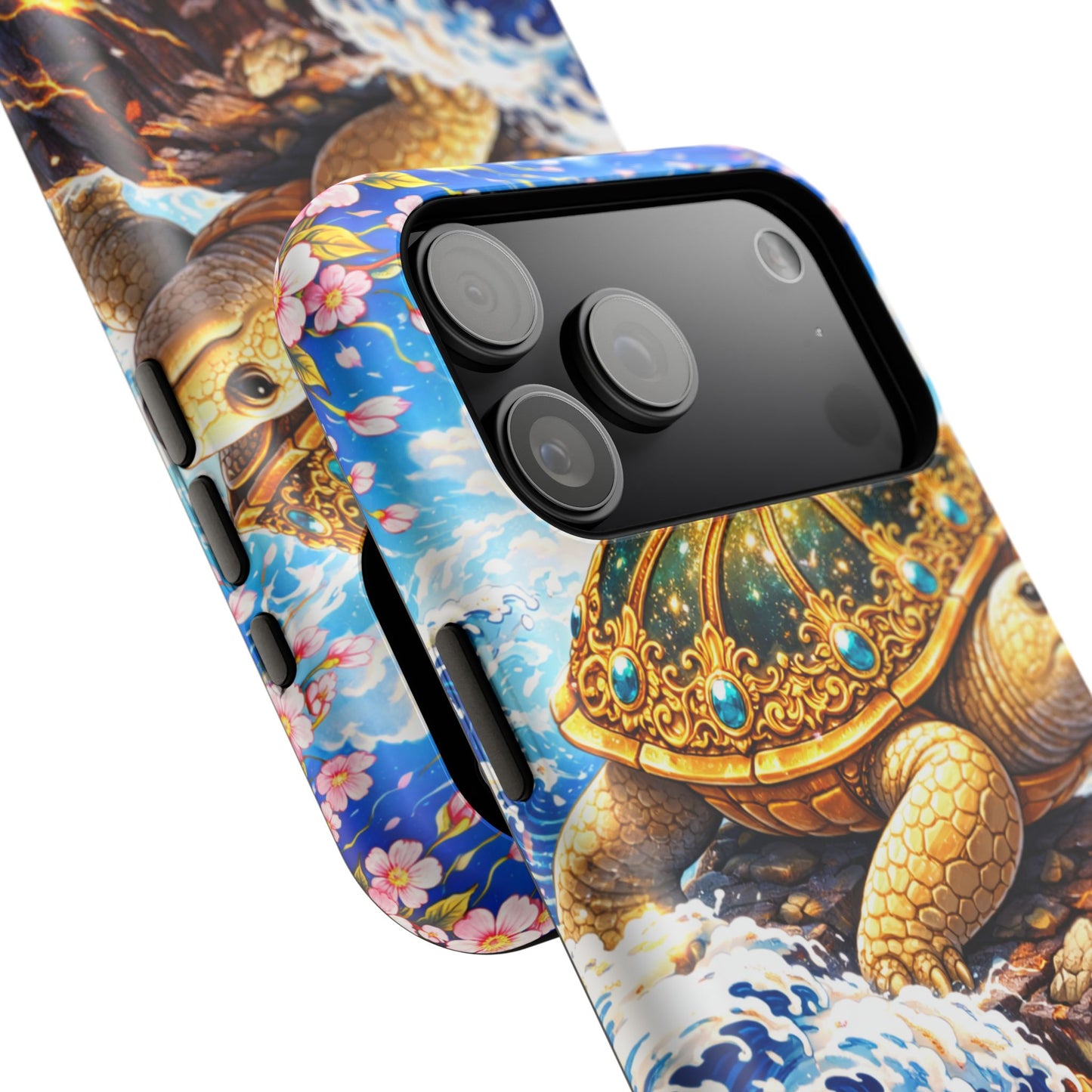 Stonebound Patience – Eternal Foundation • Obsidian Irezumi™ • Apple iPhone 17 Pro • MagSafe Tough Case