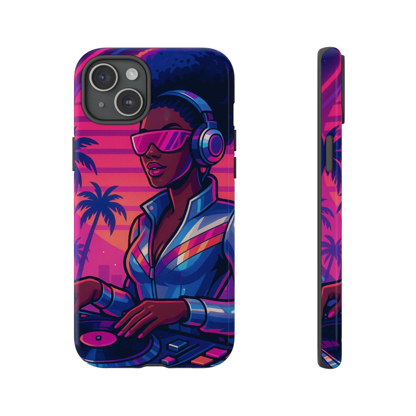 Afro Grooving • Apple iPhone 15 • MagSafe® Tough Case