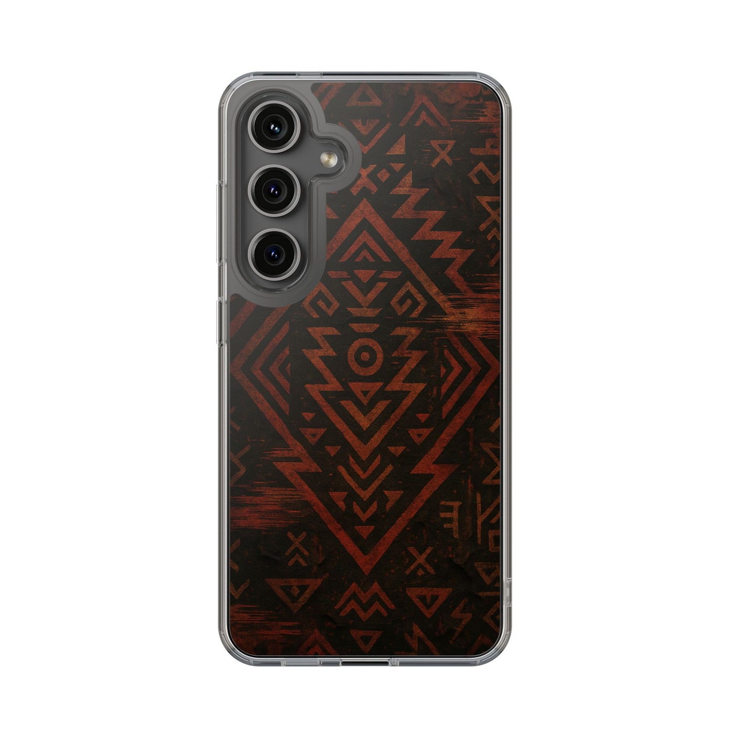 Tribal Glitch • Samsung Galaxy S24 • Clear Case