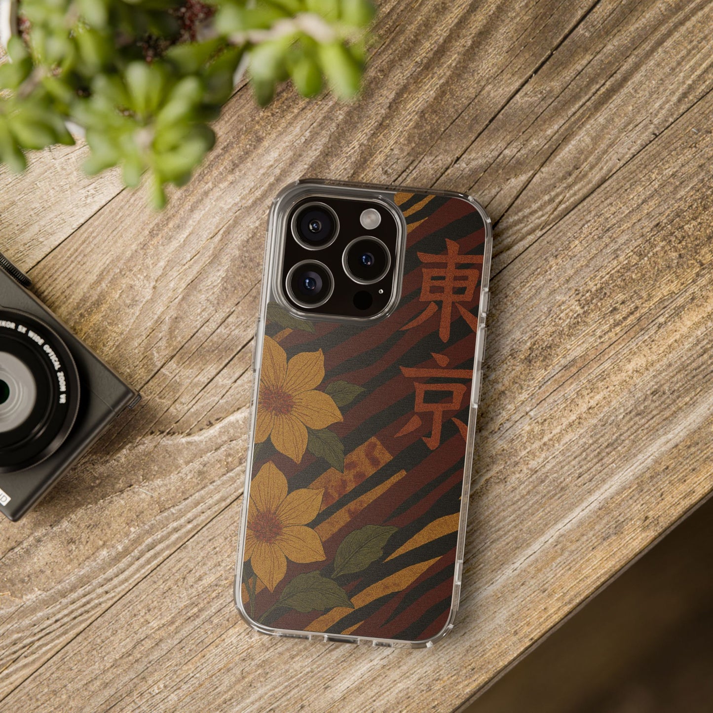 Tiger Petal • Apple iPhone 16 • Clear Case