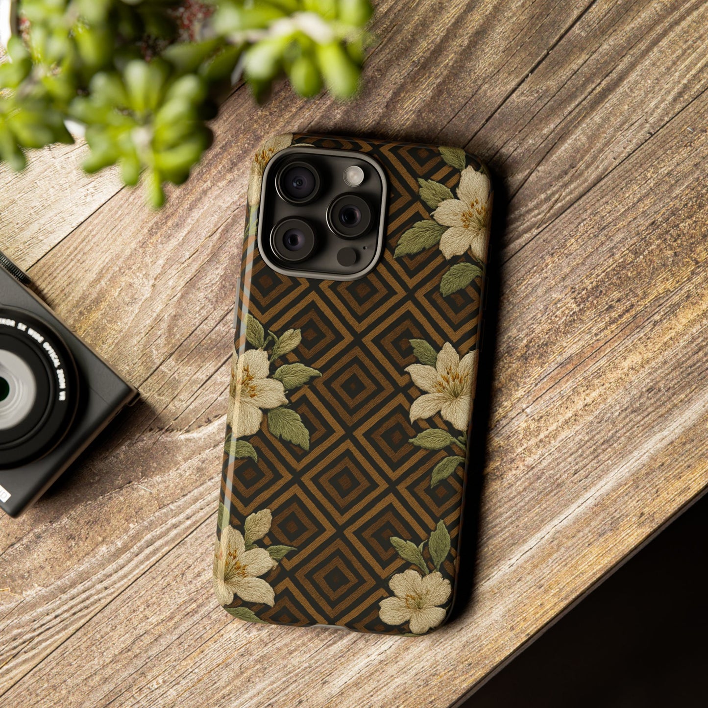 Velvet Bloom • Apple iPhone 15 • MagSafe® Tough Case
