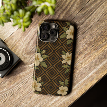 Velvet Bloom • Apple iPhone 15 • MagSafe® Tough Case