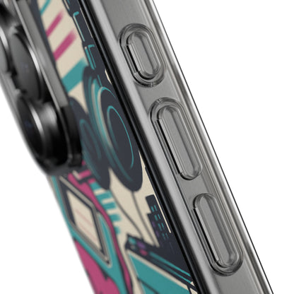 Retro Beats • Apple iPhone 16 • Clear Case