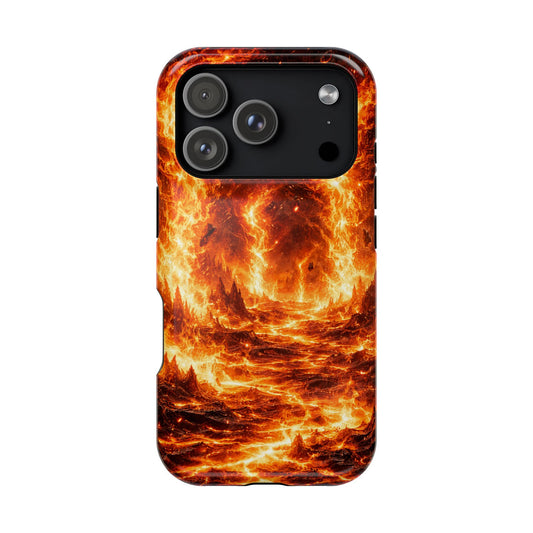 Inferno descent • Apple iPhone 17 Pro • MagSafe® Tough Case