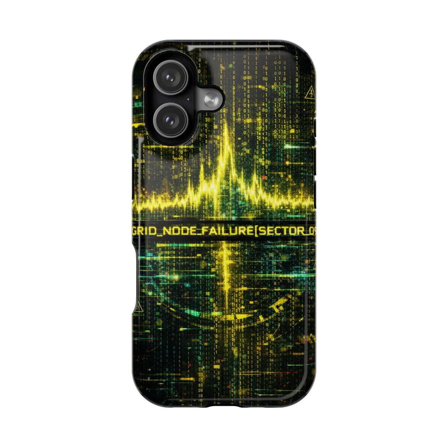 Grid Node Failure • System Collapse • Apple iPhone 17 Pro • MagSafe® Tough Case