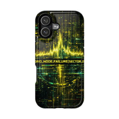 Grid Node Failure • System Collapse • Apple iPhone 17 Pro • MagSafe® Tough Case