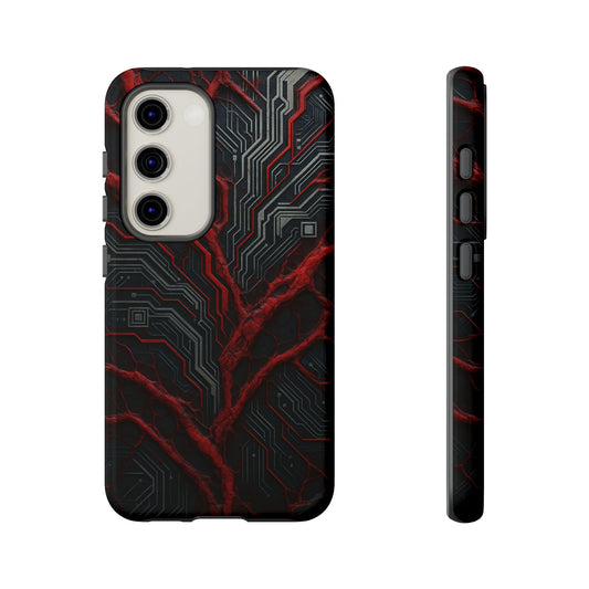 Binary Vein • Samsung Galaxy S23 • Tough Case • Wireless Friendly