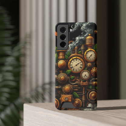 Steampunk Signal • Samsung Galaxy S21 • MagSafe® Tough Case with Card Holder