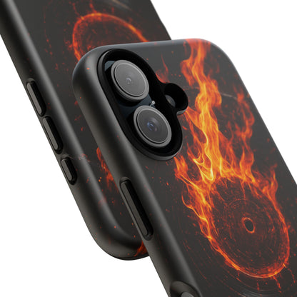 Vinyl Inferno • Apple iPhone 16 • MagSafe® Magnetic Tough Case