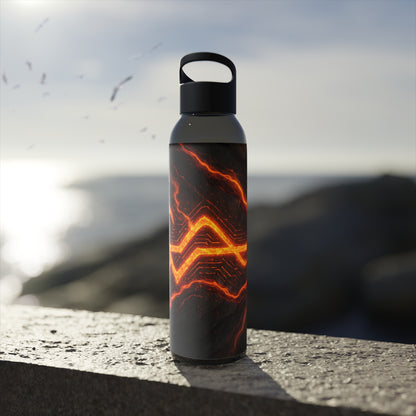Molten Glyph • Sky Water Bottle 21.9 Oz