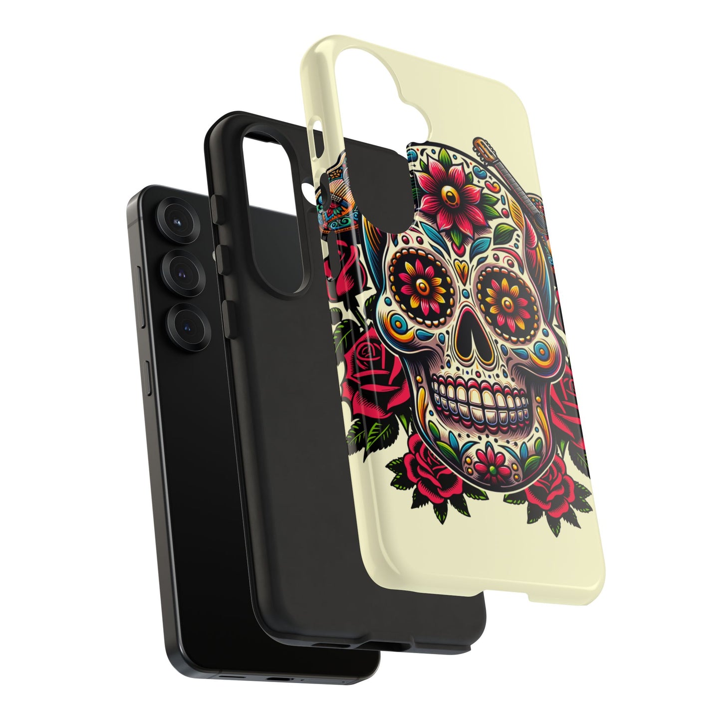 Crimson Chord • Samsung Galaxy S25 • Wireless Friendly • Tough Case