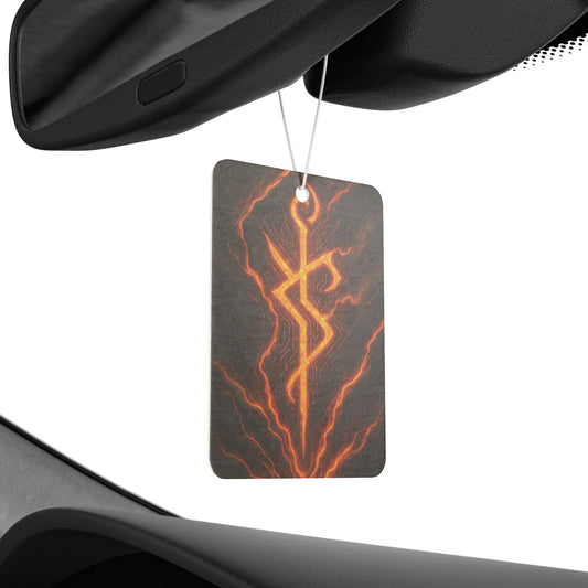 Molten Glyph • Car Air Freshener