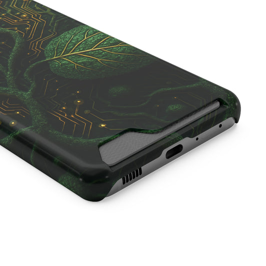 Tech Flora • Samsung Galaxy S21 • MagSafe® Tough Case with Card Holder