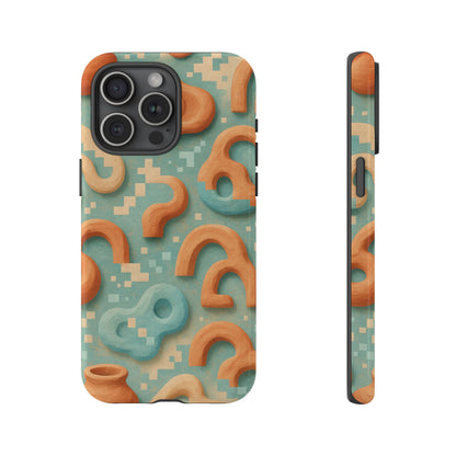 Pixel Clay • Apple iPhone 15 • MagSafe® Tough Case