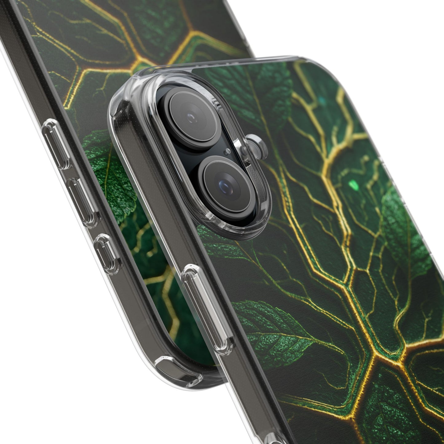 Macro Flora • Apple iPhone 16 • Clear Case