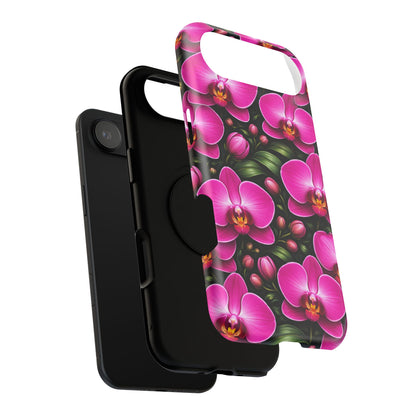 Velvet Orchid • Floral Fusion • Apple iPhone 17 Pro • MagSafe® Tough Case
