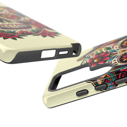 Crimson Chord • Samsung Galaxy S25 • Wireless Friendly • Tough Case