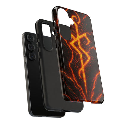 Molten Glyph • Samsung Galaxy S25 • MagSafe® Magnetic Tough Case