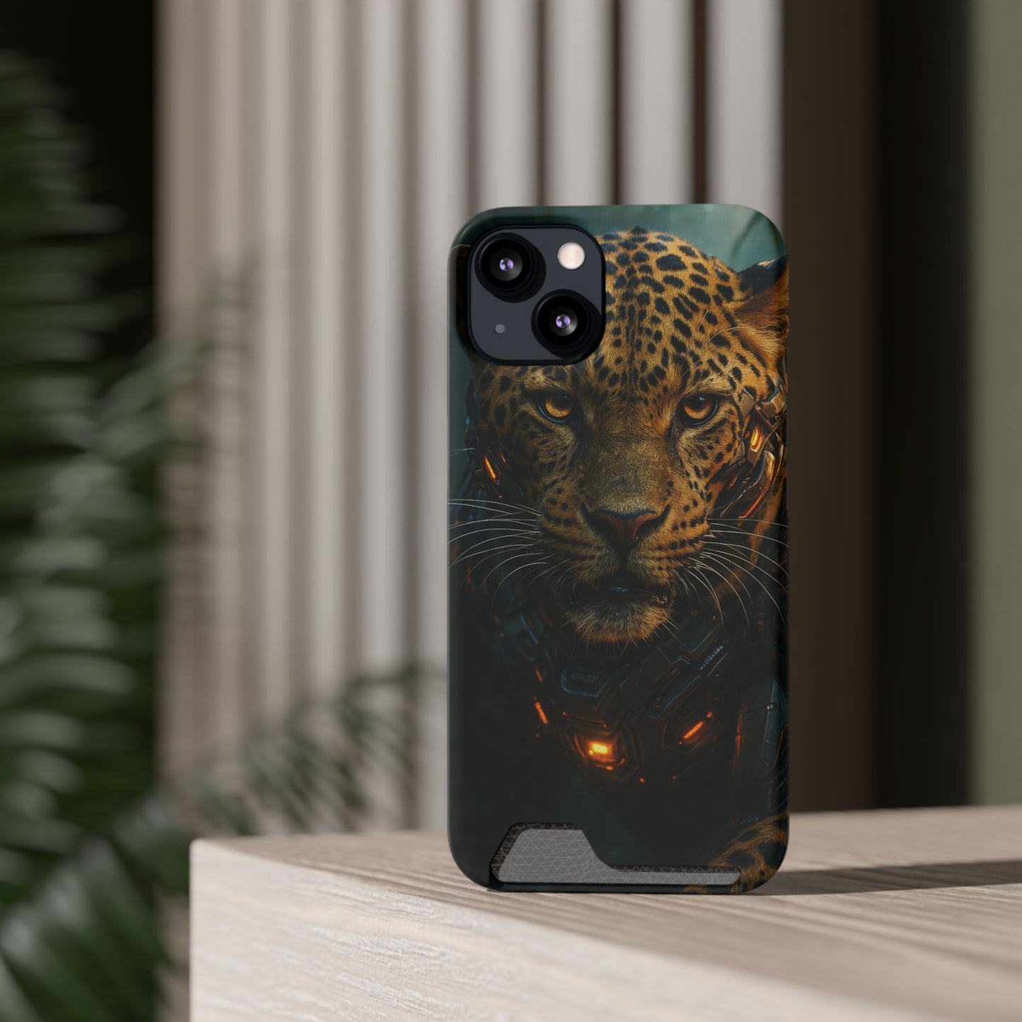 Ember Prowl • Apple iPhone 13 • Tough Case with Card Holder • MagSafe®