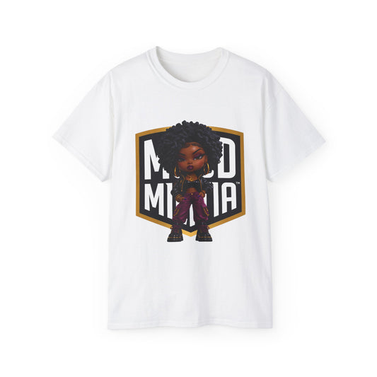 Zaria Noir • Velvet Command • Mood Militia • T-Shirt • Black Hat Pixels • Unisex