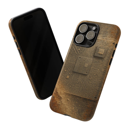 Sand Circuit • Apple iPhone 15 • MagSafe® Tough Case