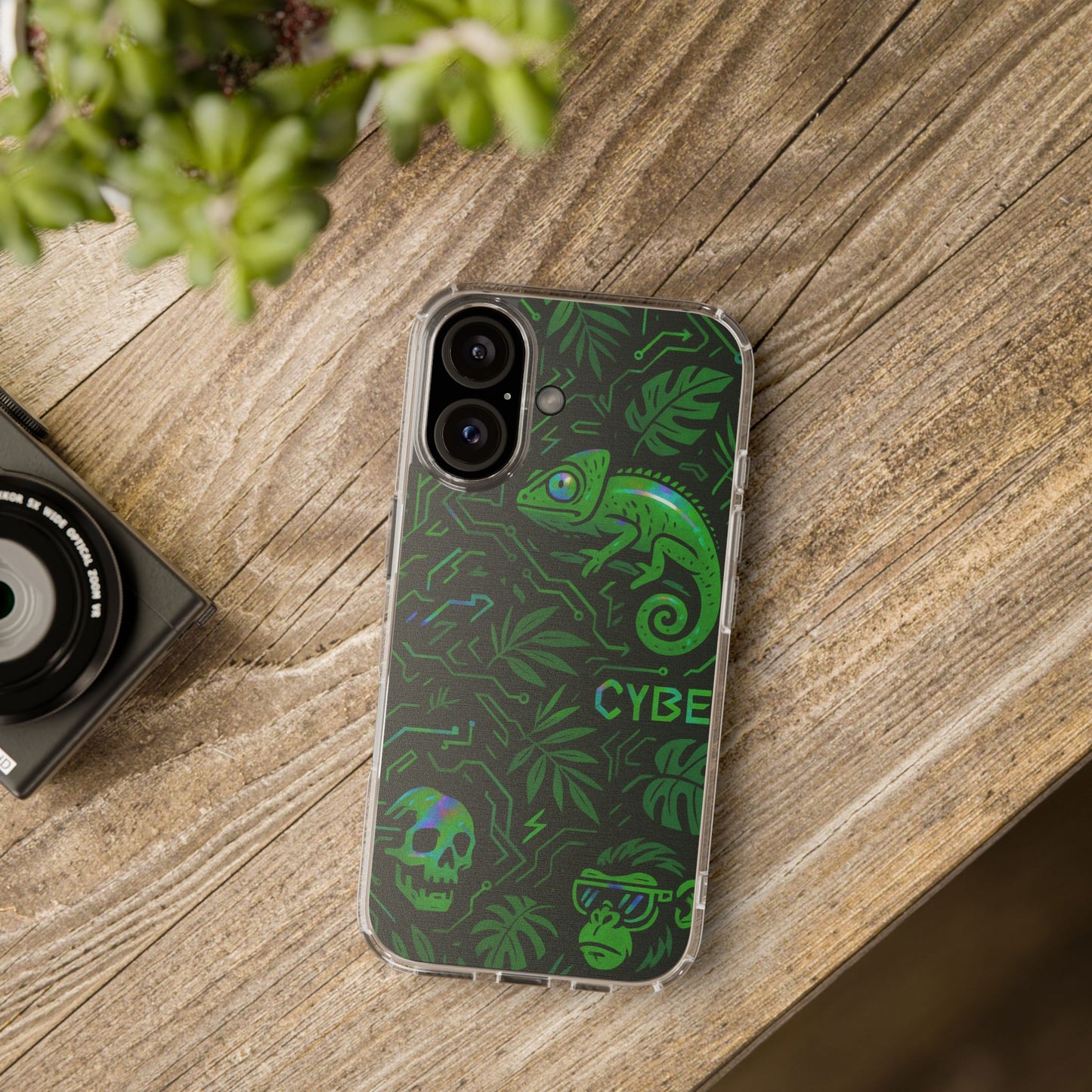 Digital Jungle • Apple iPhone 16 • Clear Case