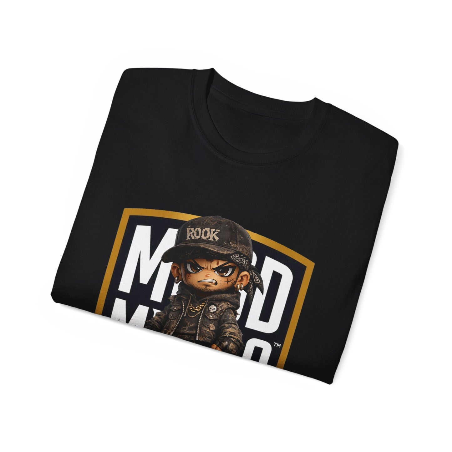 Grime Rook • Grit Instinct • Mood Militia • T-Shirt • Black Hat Pixels • Unisex