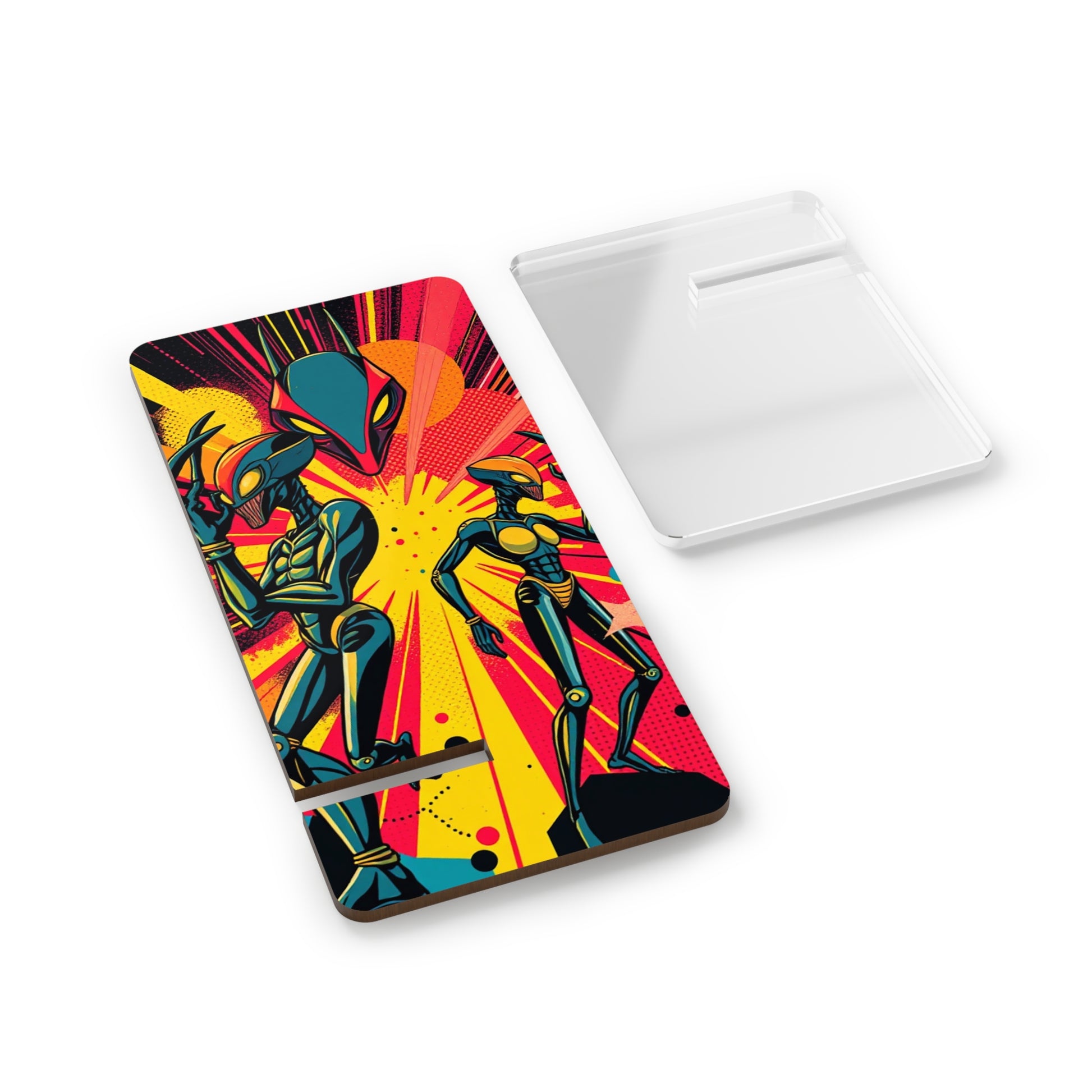 Signal Fang • Smartphone Display Stand tech accessory by Black Hat Pixels