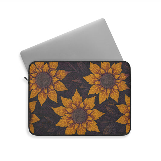 Sun Glyph • Single Zipper Laptop Sleeve