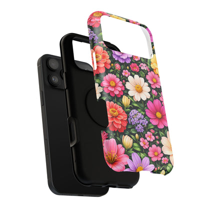 Untamed Garden • Floral Fusion • Apple iPhone 17 Pro • MagSafe® Tough Case