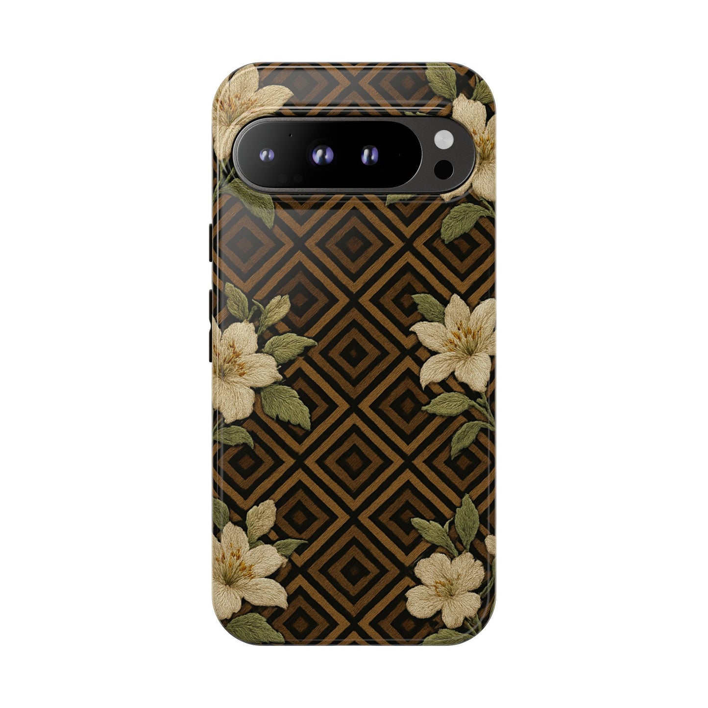 Velvet Bloom • Google Pixel 9  •Tough Case • Wireless Friendly