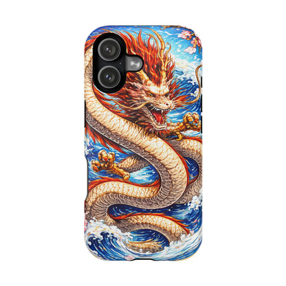 Heaven’s Mandate – Sovereign Oath • Obsidian Irezumi™ • Apple iPhone 17 Pro • MagSafe Tough Case