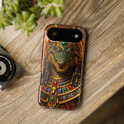 Sobek • Dominion • Egyptian Hieroglyphics™ Series • Apple iPhone 17 Pro • MagSafe® Tough Case