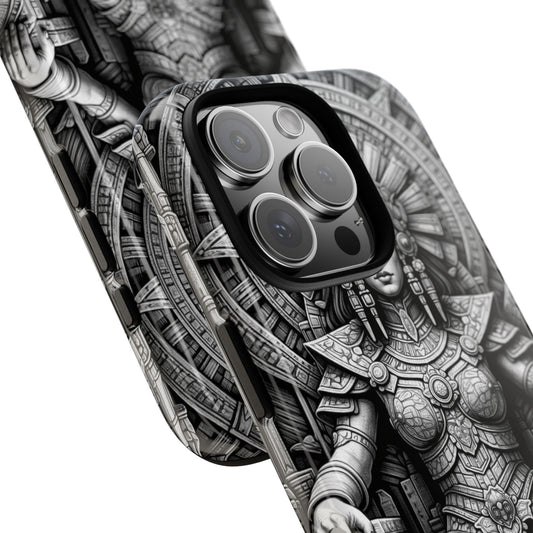 Matriarch of the Fifth Sun • Form Before Fire • Stone Doctrine™ The Codex Archive • Apple iPhone 17 Pro • Tough Case • MagSafe®