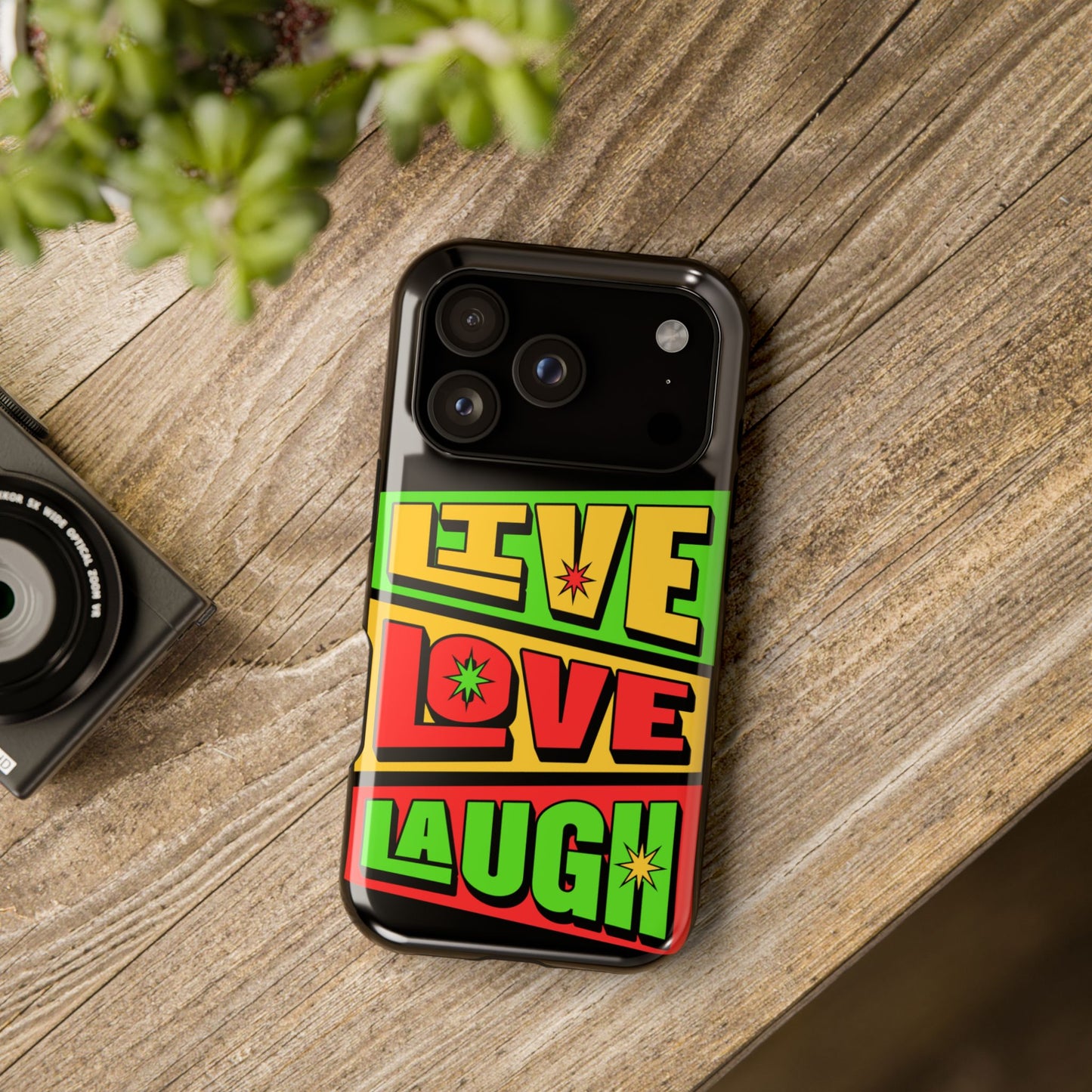 Live Love Laugh • Apple iPhone 17 Pro • MagSafe® Tough Case