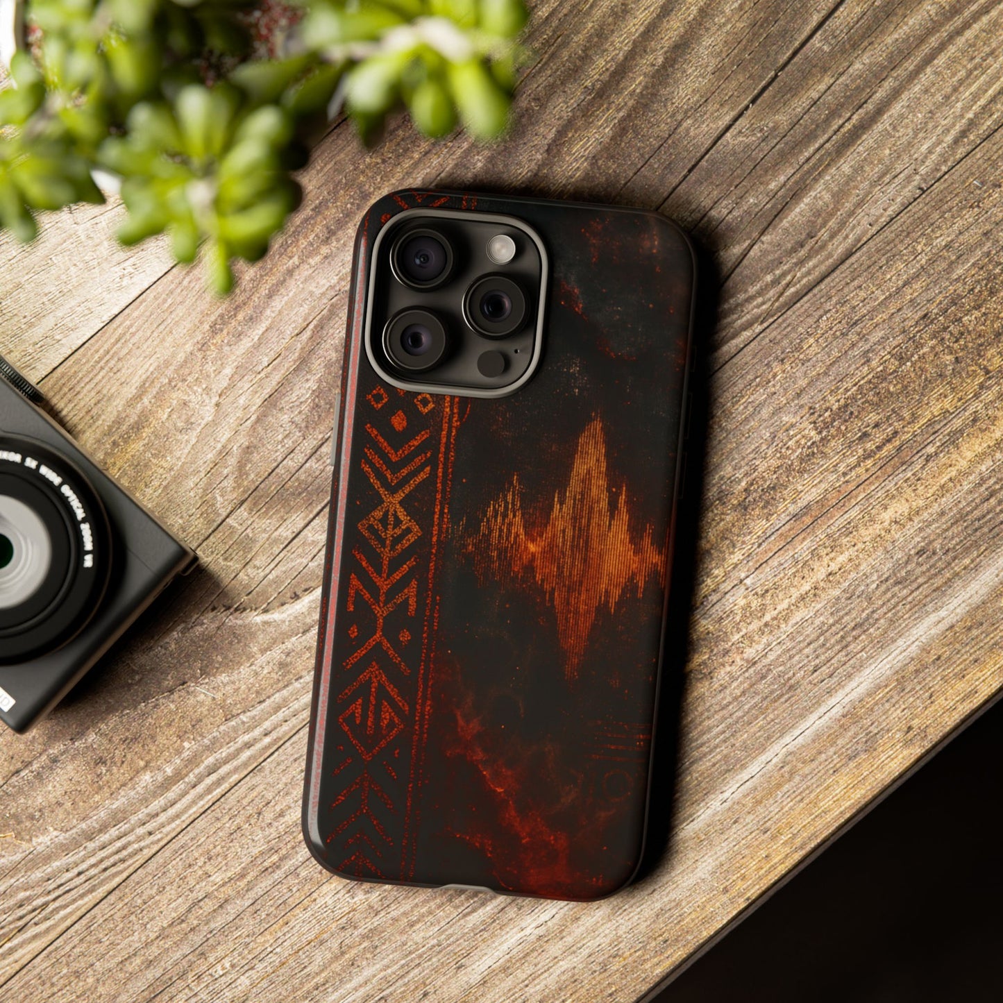 Tribal Pulse • Apple iPhone 15 • MagSafe® Tough Case
