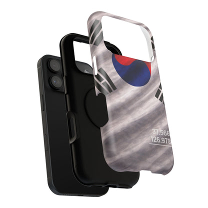 South Korea • Street Sovereign – Seoul Vector • Apple iPhone 17 Pro • MagSafe® Tough Case