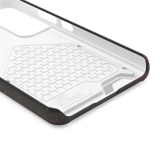 Tribal Glitch • Samsung Galaxy S22 • MagSafe® Tough Case with Card Holder